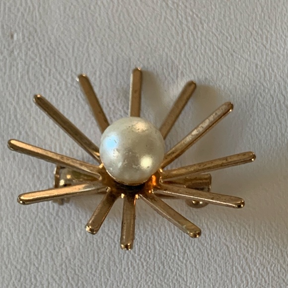 Brooch vintage atomic flower - Picture 6 of 8